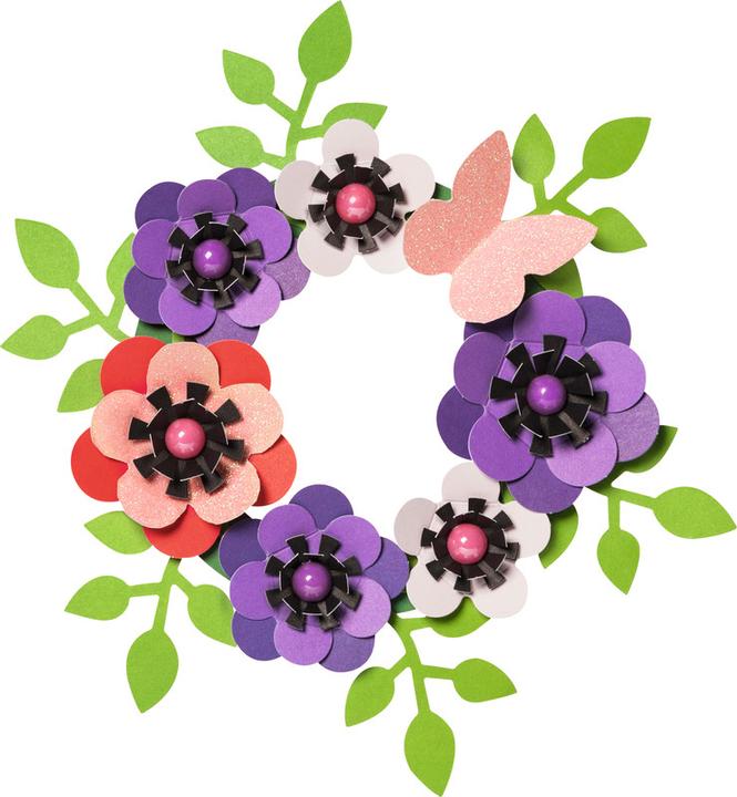 Image du produit Folia Set de bricolage couronne de fleurs