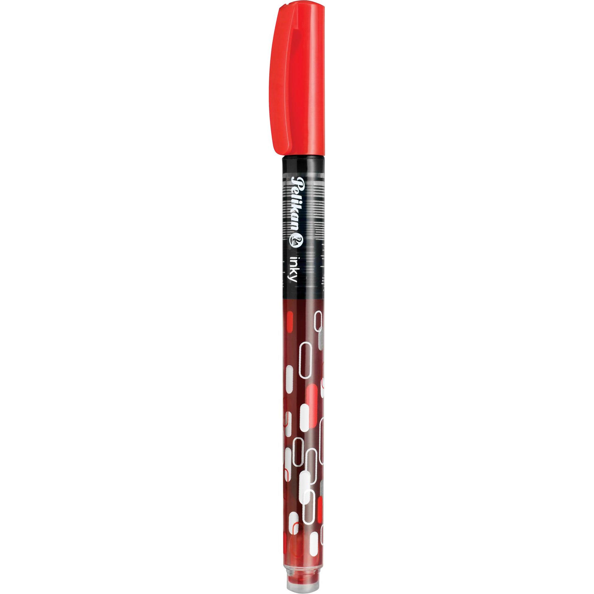10x Pelikan, Schreibstifte, Fasermaler inky 273 (Rot, 1 x)