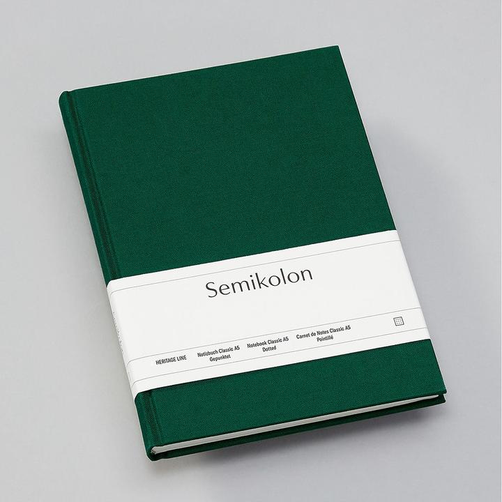 Image du produit Semikolon Classic (A5, Pointillés, Couverture rigide)