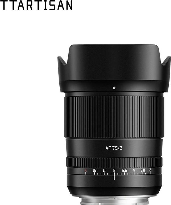 TTArtisan AF 75mm f/2.0 Sony E (Sony E, Plein format, APS-C / DX)