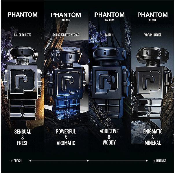 Actual product image Paco Rabanne Phantom Elixir Parfum Intense Refill (Eau de parfum, 200 ml)