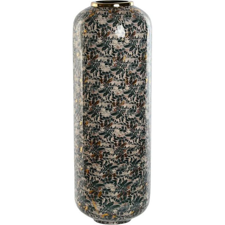 Esprit, Vaso, Vase Home Green Golden Metal 25 x 25 x 69 cm (1x)