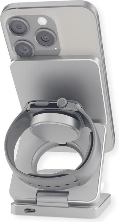 Image du produit Roline 3-in-1-Ladestation faltbar Apple (15 W)