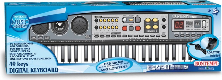 Produktbild Bontempi Digital Keyboard Schwarz