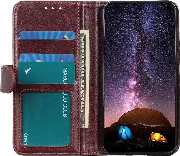 Produktbild MU Classic Crazy Horse Leder Bookcover Series (Realme 8 5G)