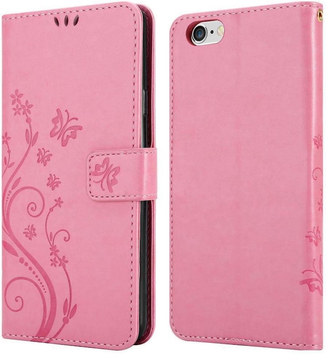 Produktbild Cadorabo Flower Book Cover (Apple iPhone 6, Apple iPhone 6s)