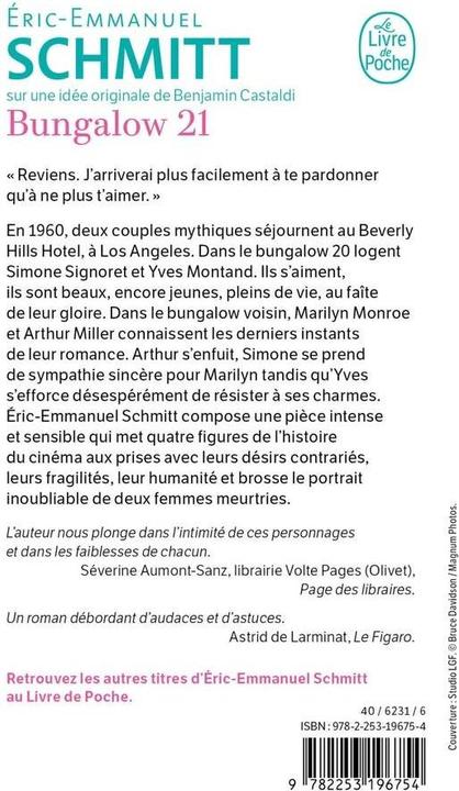 Image du produit Bungalow 21 (Français, Schmitt Eric-Emmanuel, 2025)