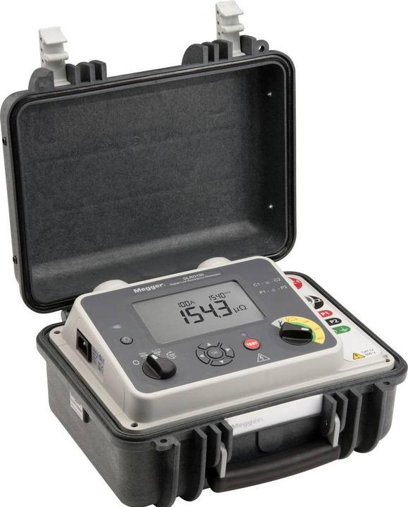 Actual product image Megger DLRO100HB Digitale Mikroohmmeter von