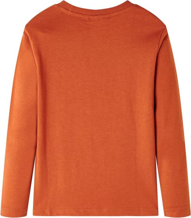 Immagine prodotto vidaXL Camicia a maniche lunghe per bambini blu scuro 116,Materiale: 100 (116)