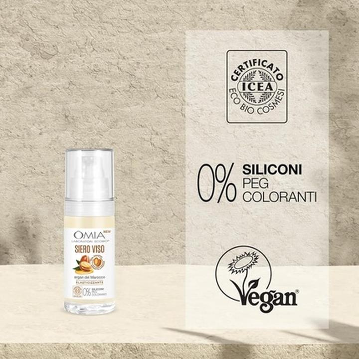 Actual product image Omia Moisturising Face Serum with Moroccan Argan - 30ml (30 ml)