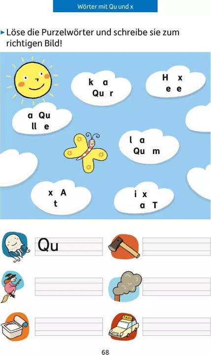 Produktbild Quer durch die 1. Klasse, Mathe und Deutsch - Übungsblock (Deutsch, Andrea Guckel, 2016)