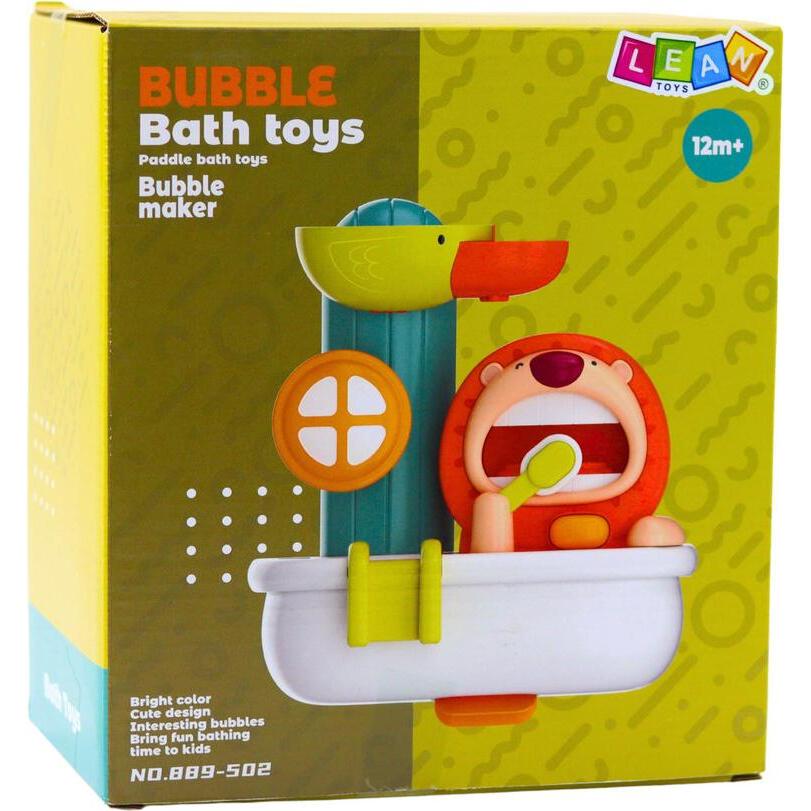 Lean Toys Lean Badespielzeug Schaumstoffmaschine Lion Duck