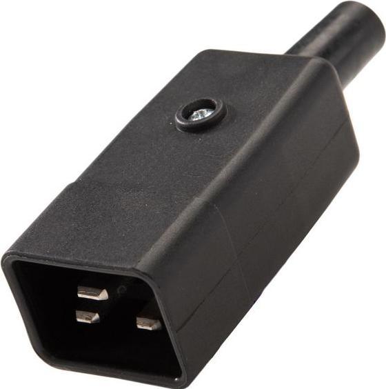 RS PRO IEC-Steckverbinder C20 250 V, Gerade, Kabelmontage, Stecker / 16A