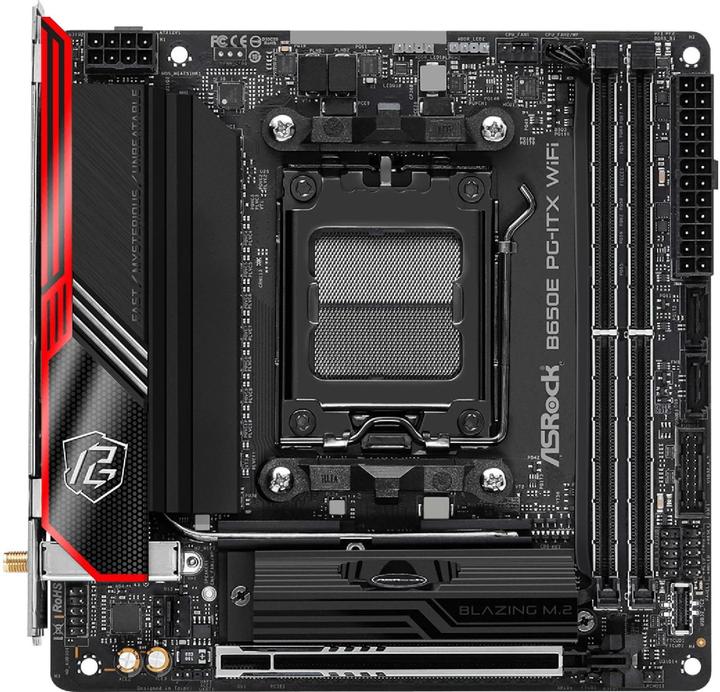 Produktbild AsRock B650E PG-ITX WiFi (AM5, AMD B650E, Mini-ITX)