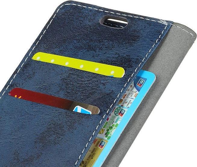 Actual product image MU Style Vintage Leather Bookcover Series (Samsung Galaxy J6+)