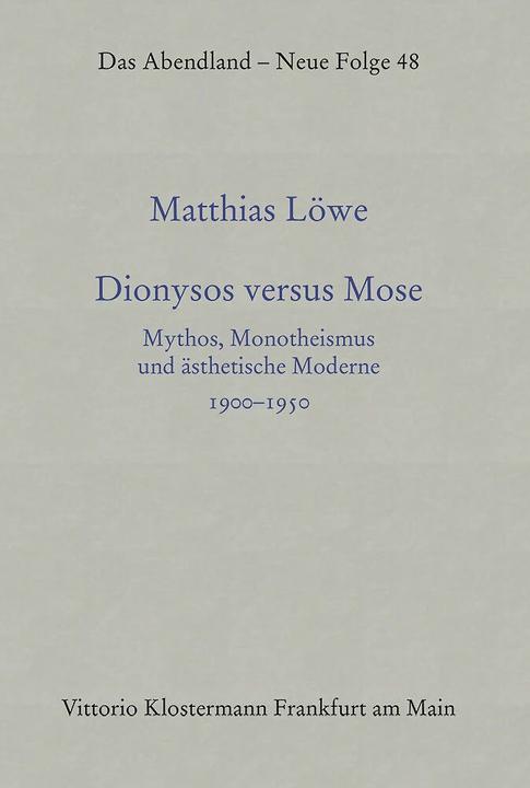 Dionysos versus Mose (German, Matthias Löwe, 2022)