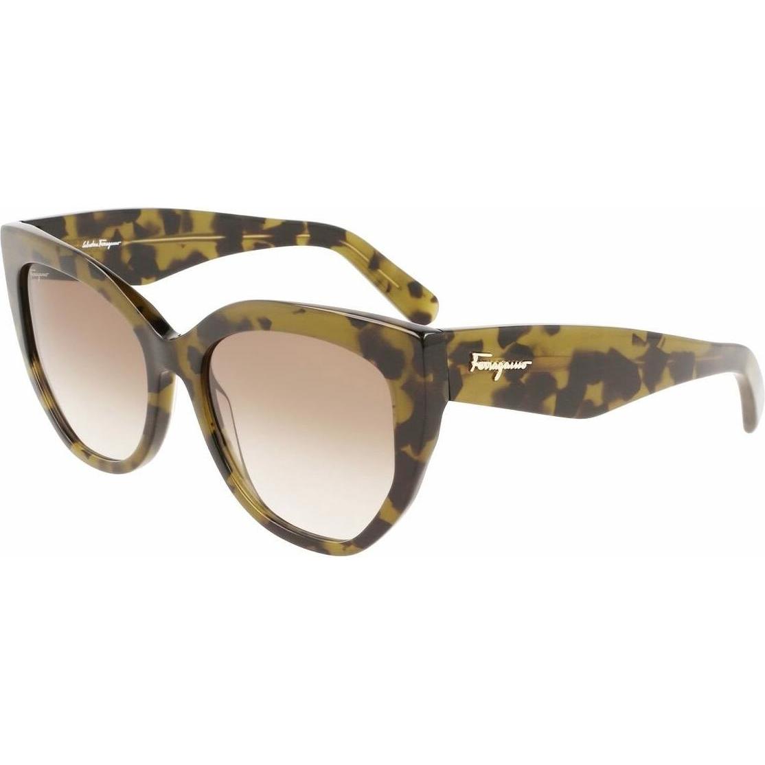 Salvatore Ferragamo Donna Marrone Donne, Occhiali Da Sole, Ladies' Sunglasses Sf1061s-246 Ã¸ 56 Mm
