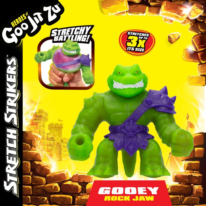 Actual product image Goo Jit Zu - Stretch Strikers - Viking Rockjaw (42845G)