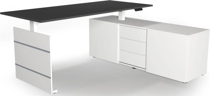 Anthrazit, Grau, Weiss