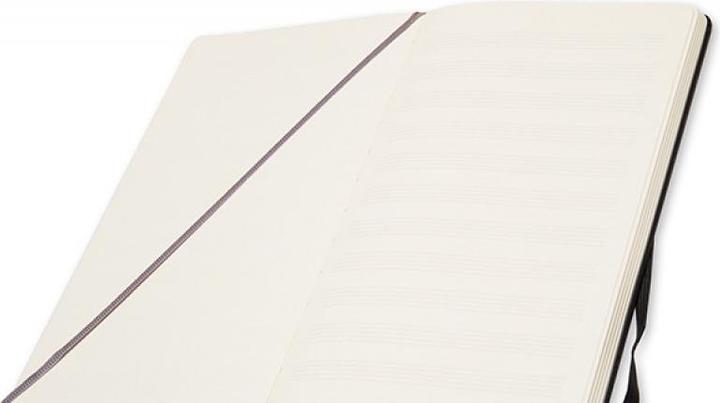 Produktbild Moleskine Kreativ Musik (A5, Liniert, Harter Einband)