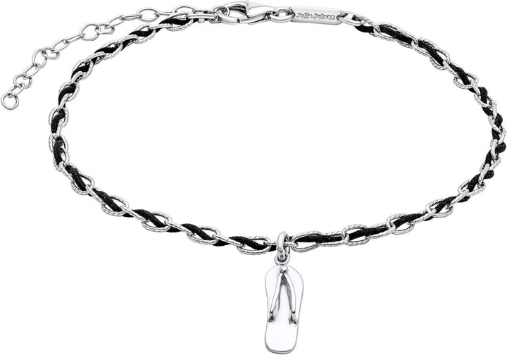 Immagine prodotto Julie Julsen Cavigliera a scarpa nera (Argento, 1.20 cm)