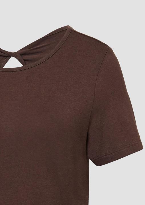 Produktbild S.Oliver T-Shirt Jersey-T-Shirt im O-Shape mit Cut-out (46)