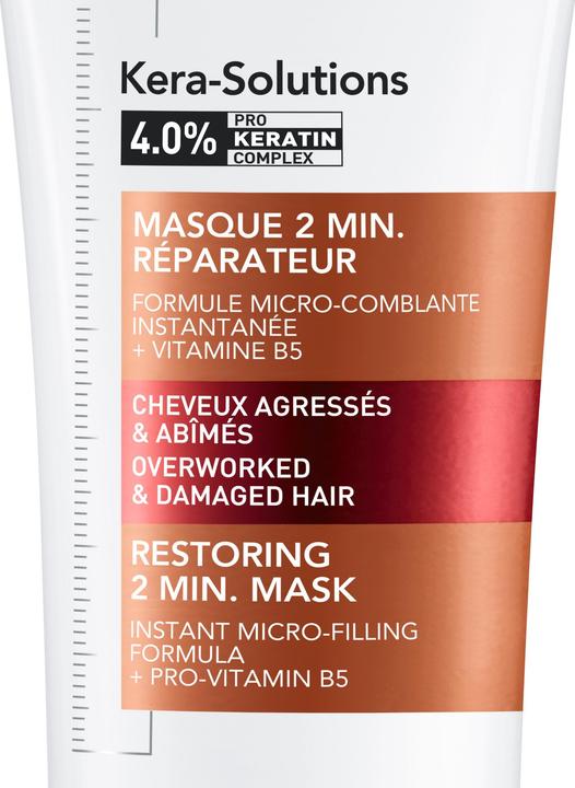 Productafbeelding Vichy Dercos Kera-Solutions Regenererend Haarmasker 2 minuten (200 ml)