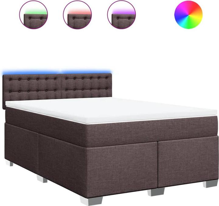 Produktbild vidaXL Boxspringbett (140 x 190 cm)