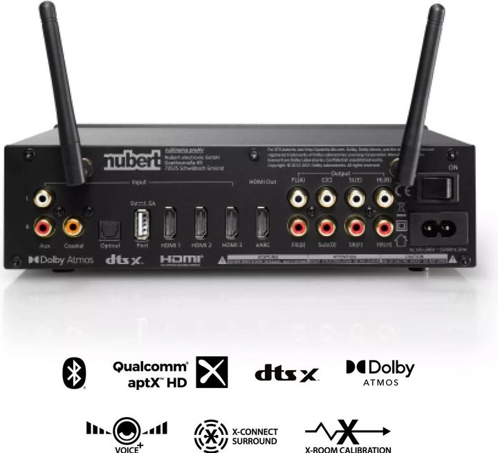 Produktbild Nubert nuXinema preAV (7.1.4 Kanal)