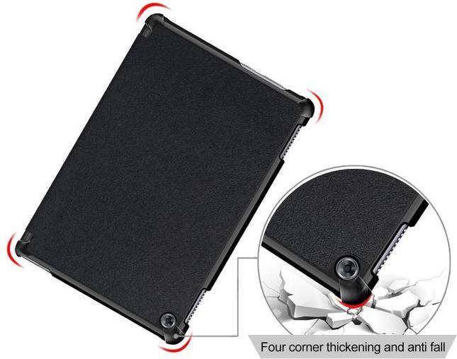 Image du produit MU Classic Couverture de livre intelligente en cuir (Huawei MediaPad M5 Lite)