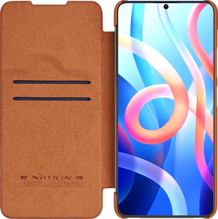 Image du produit Nillkin Qin Case Case pour Xiaomi Poco M4 Pro 5G caméra Protector Holster Pouch Cover Flip Co (Xiaomi Poco M4 Pro 5G)