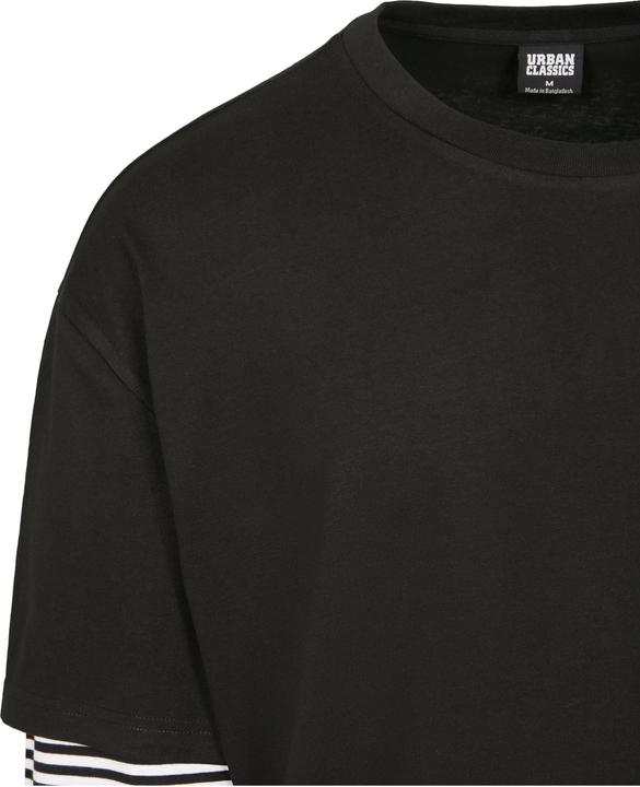 Image du produit Urban Classics Oversized Double Layer Striped LS Tee (L)