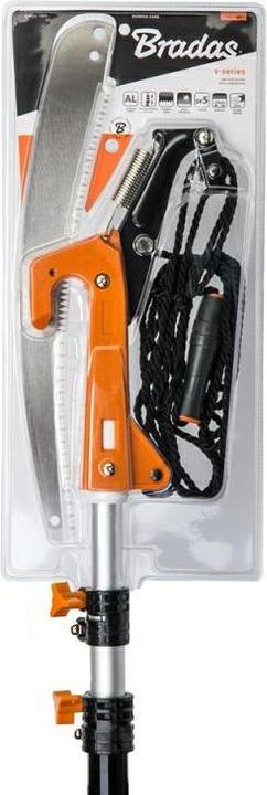 Actual product image Bradas Piła z sekatorem V-SERIES na teleskopow ym trzonku 3,75m / ostrze 230m (KT-V1521-375)