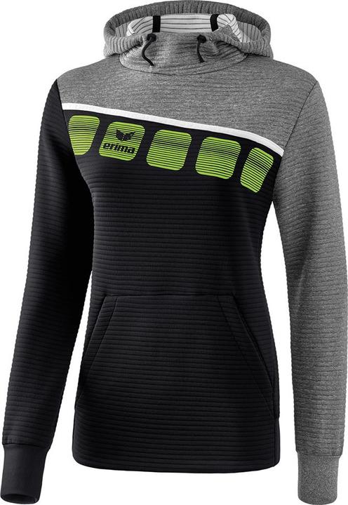 Immagine prodotto Erima Felpa con cappuccio 5-c Donna 36 (36)