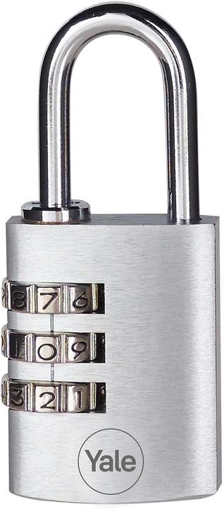 Produktbild Yale Y151B/30/125/1 Vorhängeschloss 30 mm Silber Zahlenschloss
