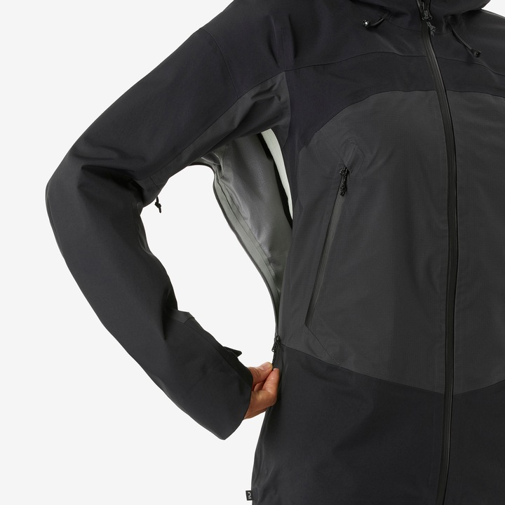 Immagine prodotto Forclaz Giacca impermeabile da donna 20.000 mm di colonna d'acqua trekking - MT900 nero (M)