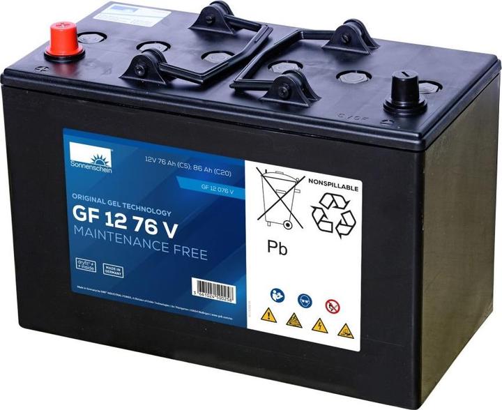 Taski Traktionsbatterie Gel 12 V / 76 Ah für Swingo 755/955/1255 (12 V, 76 Ah)
