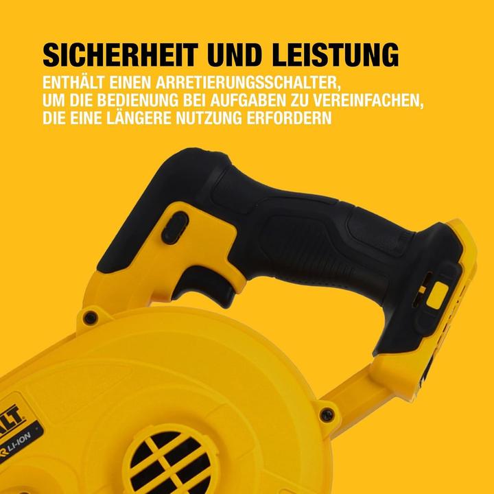 Actual product image DeWalt Battery blower (Rechargeable battery operated, Leaf blower)