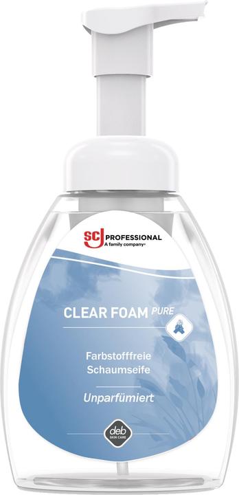 Produktbild Stoko Schaumseife Clear FOAM Pure 250 ml ohne Duft-/Farbstoffe (Handseifenspender, 250 ml)