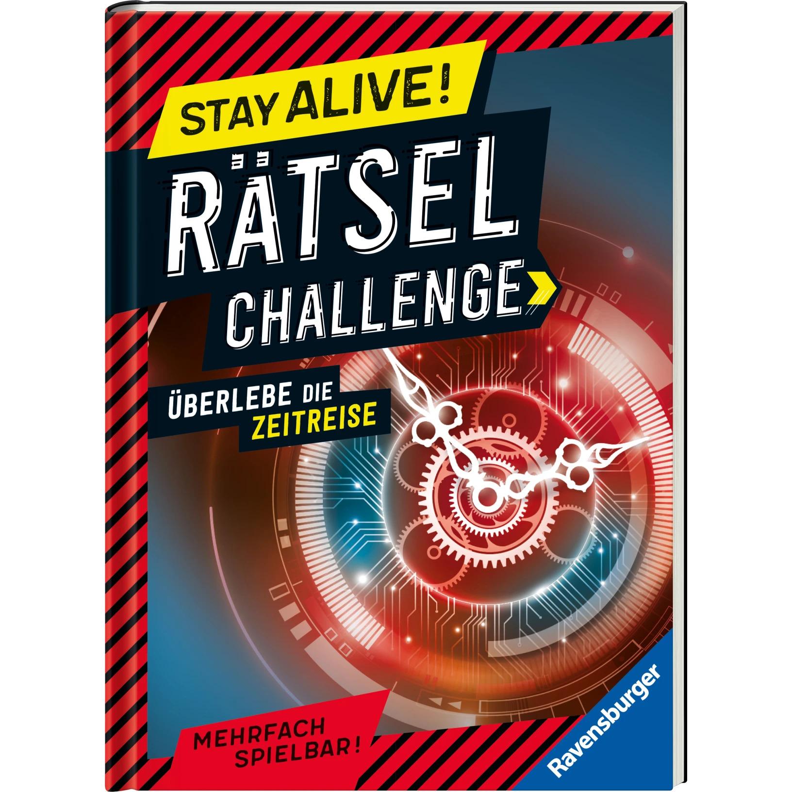 Stay alive! Rätsel-Challenge: Überlebe die Zeitreise, Kinderbücher von Anne Scheller, Louis Vettese