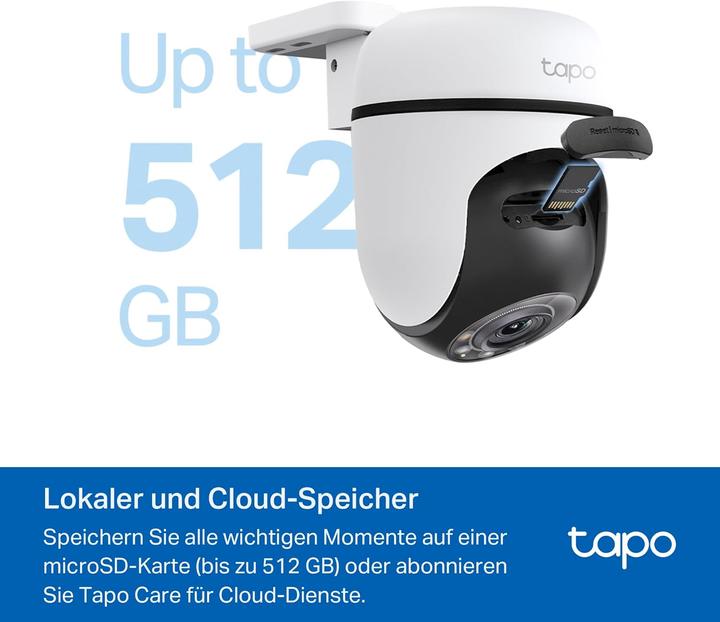Produktbild TP-Link 2K WLAN Überwachungskamera Aussen 360° (2560 x 1440 Pixels)