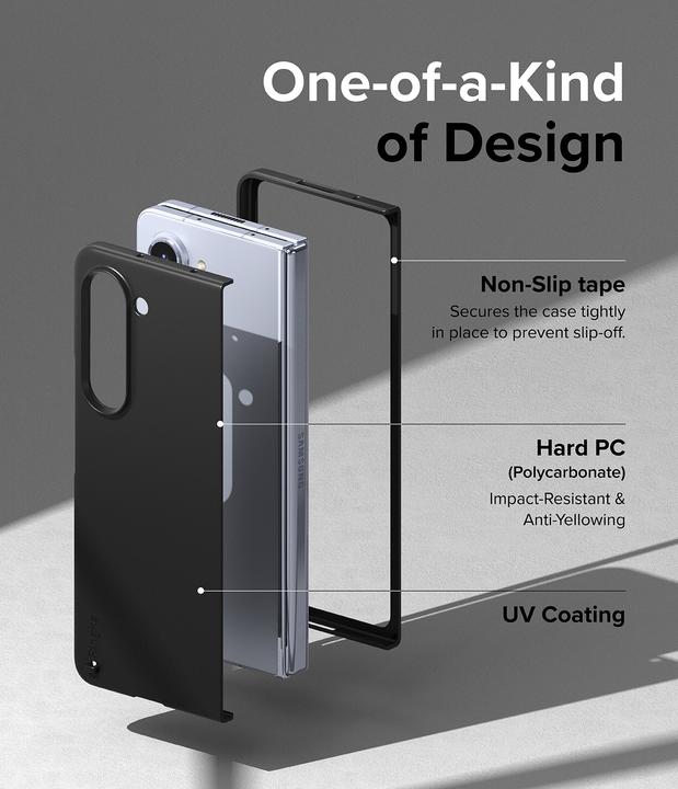 Produktbild Ringke Case for Galaxy Z Fold 5 SLIM BLACK (Samsung Galaxy Z Fold5)