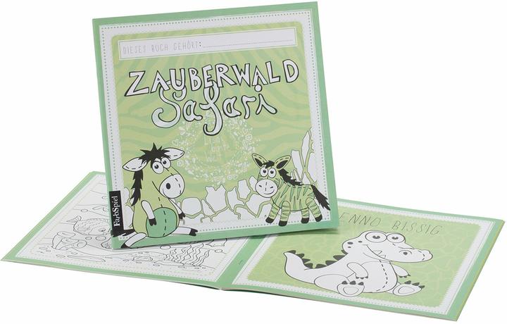 Produktbild Malbuch Kinder: Die Zauberwald Safari