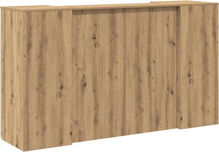 Produktbild vidaXL Empfangstheke Artisan-Eiche 180x50x103,5 cm Holzwerkstoff (50 x 180 x 103.50 cm)