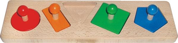 Produktbild Bajo Figures sorting board Sorter figury (5 Teile)