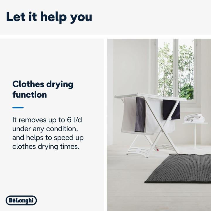 Actual product image De'Longhi DNS65 (75 m², 6 l/24h)