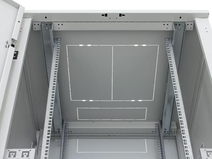 Produktbild Triton Delta S rack 22U/600x600, glass grey Freistehendes Gestell (22 HE, 19 Zoll Rack)