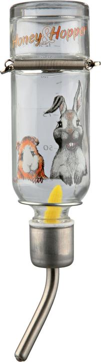 Actual product image Trixie Honey & Hopper small animal drinker glass 125ml (12.50 cl)