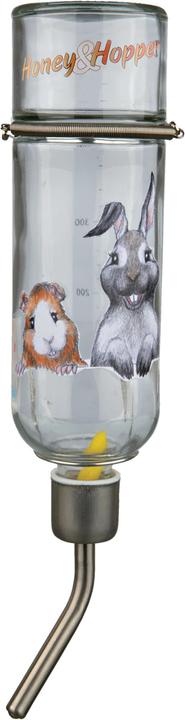 Actual product image Trixie Honey & Hopper small animal drinker glass 500ml (50 cl)