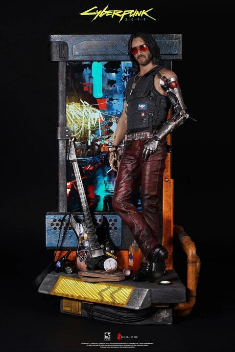 Actual product image Pure Arts Cyberpunk 2077 - Johnny Silverhand - Deluxe